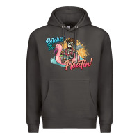 Smoke Bitches be floatin' skeleton summer Premium Hoodie - NancyCooperArtShop
