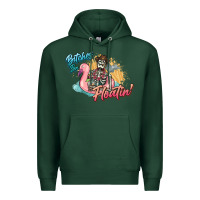Sports Green Bitches be floatin' skeleton summer Premium Hoodie - NancyCooperArtShop
