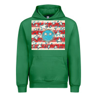 Emerald America flag smiley  tumbler Urban Hoodie - HowdyJamesFarm