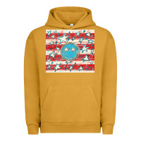Pigment Peanut Butter America flag smiley  tumbler Urban Hoodie - HowdyJamesFarm