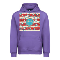 Tulip America flag smiley  tumbler Urban Hoodie - HowdyJamesFarm