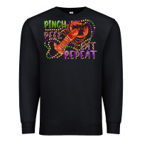 Black pinch peel eat repeat crawfish Premium Sweatshirt - RanaPortraitStore