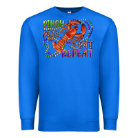 True Royal pinch peel eat repeat crawfish Premium Sweatshirt - RanaPortraitStore