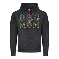 Vintage Black Christmas dog mom pitbull Vintage Hoodie - RanaPortraitStore