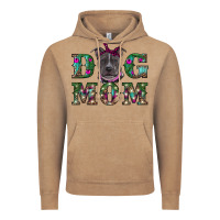 Vintage Coffee Christmas dog mom pitbull Vintage Hoodie - RanaPortraitStore