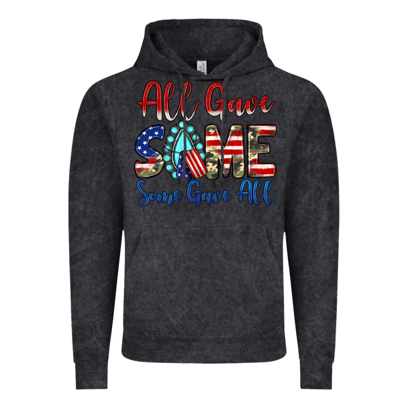 All Gave Some Some Gave All Vintage Hoodie by JahusDesignShop | Teevron