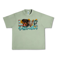 Oil Green love rottweilers Urban Heavy Tee - Artiststas