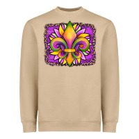 Mushroom mardi gras fleur de lis sunflower leopard Heavyweight Sweatshirt - Artiststas