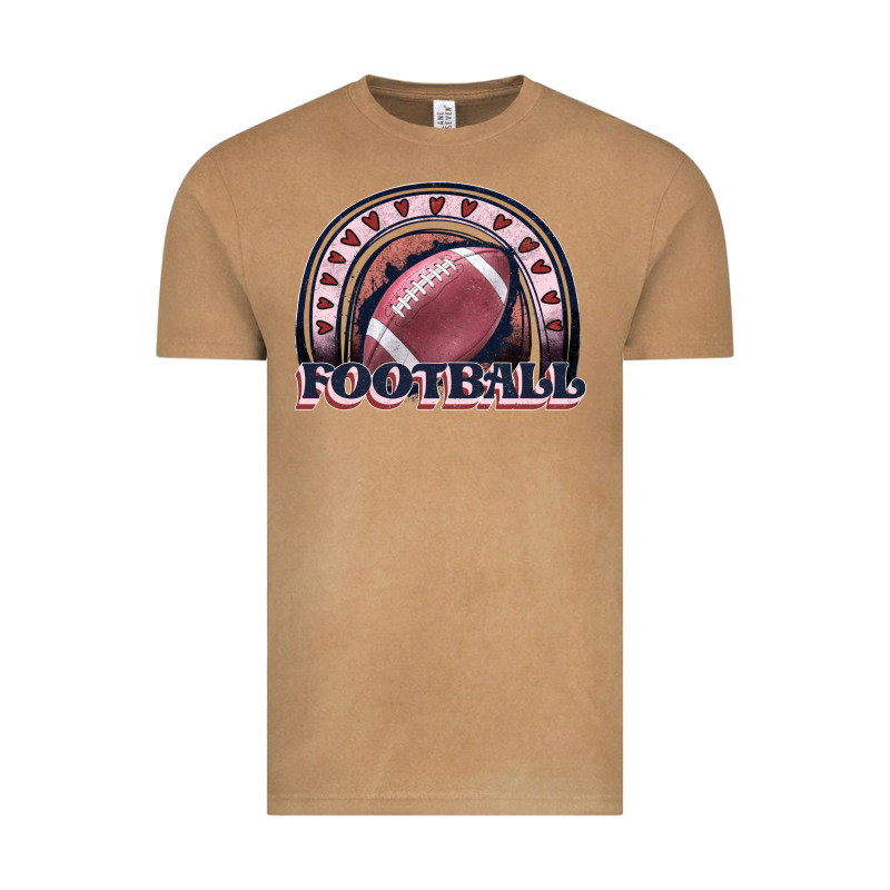 Football Rainbow Vintage Tee by JahusDesignShop | Teevron