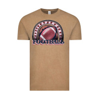 Vintage Coffee football rainbow Vintage Tee - JahusDesignShop