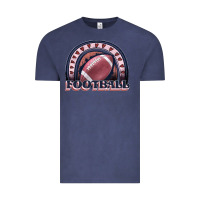 Vintage Denim football rainbow Vintage Tee - JahusDesignShop