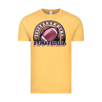 Vintage Mustard football rainbow Vintage Tee - JahusDesignShop