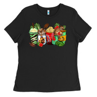 Black tiger coffee cups Ladies Tee - Zillion Design Studio