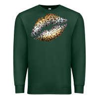 Sports Green Cheetah Lips Premium Sweatshirt - Bettercallsaul