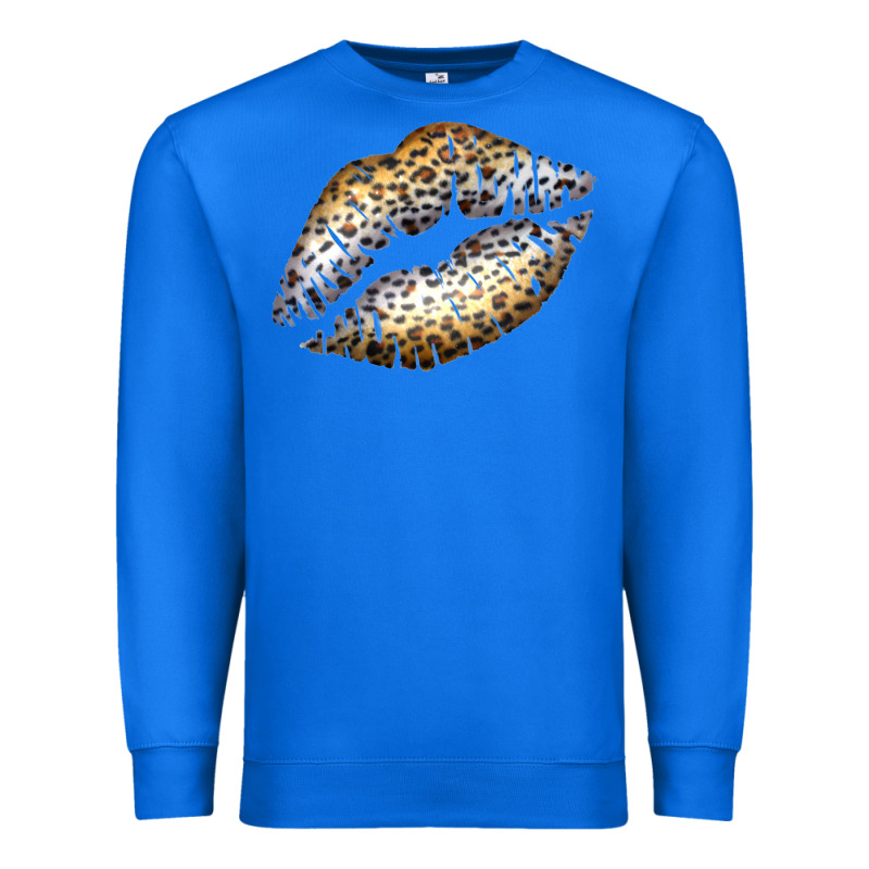 Cheetah Lips Premium Sweatshirt by Bettercallsaul | Teevron