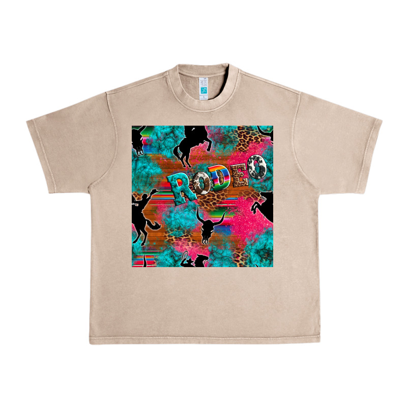 Western Rodeo Seamless Urban Heavy Tee by Artiststas | Teevron