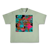 Oil Green western rodeo seamless Urban Heavy Tee - Artiststas