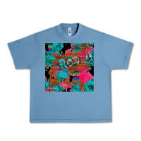 Pebble Blue western rodeo seamless Urban Heavy Tee - Artiststas