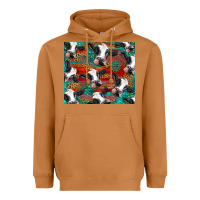 Meerkat holstein cows with gemstone Heavyweight Hoodie - BarkalooDesign