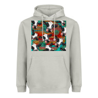 Moon Dust holstein cows with gemstone Heavyweight Hoodie - BarkalooDesign