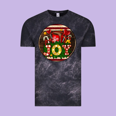 Christmas Joy And Hot Chocolate Vintage Tee Designed By Adodesignshop