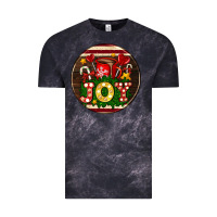 Cloud Black Christmas joy and hot chocolate Vintage Tee - AdoDesignShop