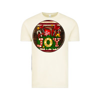 Vintage Arctic Christmas joy and hot chocolate Vintage Tee - AdoDesignShop