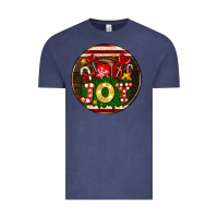 Vintage Denim Christmas joy and hot chocolate Vintage Tee - AdoDesignShop