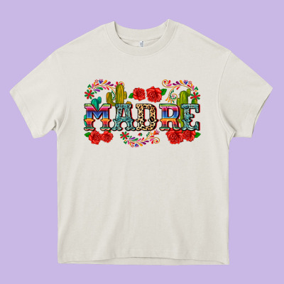 Madre Heavy Core Tee Designed By Zillion Design Studio