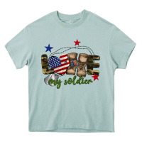 Arona Love My Soldier Heavy Core Tee - BarkalooDesign