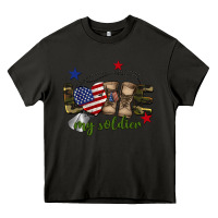 Asphalt Love My Soldier Heavy Core Tee - BarkalooDesign