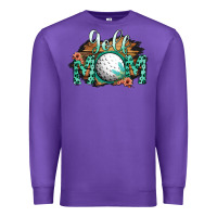 Purple Golf Mom Premium Sweatshirt - Bettercallsaul