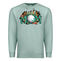 Seafoam Golf Mom Premium Sweatshirt - Bettercallsaul