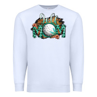 White Golf Mom Premium Sweatshirt - Bettercallsaul