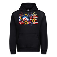 Black Love 4th of july Urban Hoodie - CowGirlArtShop
