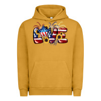 Pigment Peanut Butter Love 4th of july Urban Hoodie - CowGirlArtShop