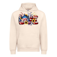 Sandshell Love 4th of july Urban Hoodie - CowGirlArtShop