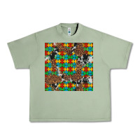Oil Green western autism seamless pattern Urban Heavy Tee - Artiststas