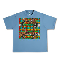 Pebble Blue western autism seamless pattern Urban Heavy Tee - Artiststas