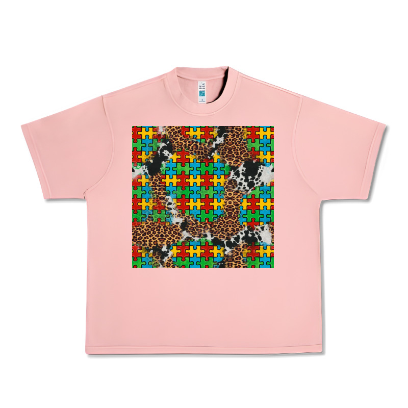 Western Autism Seamless Pattern Urban Heavy Tee by Artiststas | Teevron