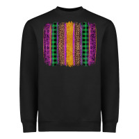 Black mardi gras western brush stroke Heavyweight Sweatshirt - Artiststas