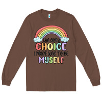 Chestnut gay pride Long Sleeve Tee - MaliasSmallBusiness