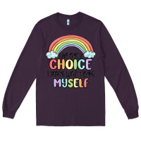 Plum gay pride Long Sleeve Tee - MaliasSmallBusiness