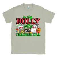 Matcha In My Holly Jolly Teacher Era Classic Tee - CowhideDigitalArt