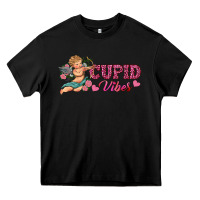 Black cupid vibes Heavy Core Tee - RanaPortraitStore