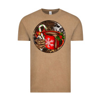Vintage Coffee Christmas hot chocolate and chocolate Vintage Tee - AdoDesignShop