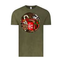 Christmas Hot Chocolate And Chocolate Vintage Tee | Teevron