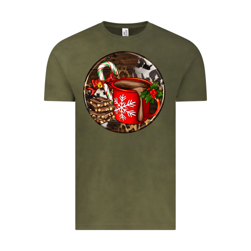 Christmas Hot Chocolate And Chocolate Vintage Tee by AdoDesignShop | Teevron