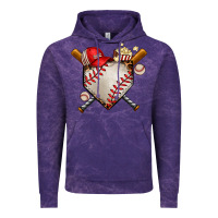 Cloud Purple baseball Vintage Hoodie - AdoDesignShop