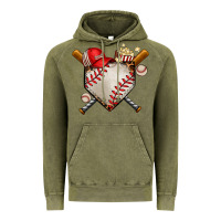 Vintage Olive baseball Vintage Hoodie - AdoDesignShop